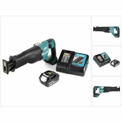 Makita DJR 187 Akku Reciprosäge 18 V Brushless Säbelsäge + 1x 6,0 Ah Akku + Ladegerät â Bild 5