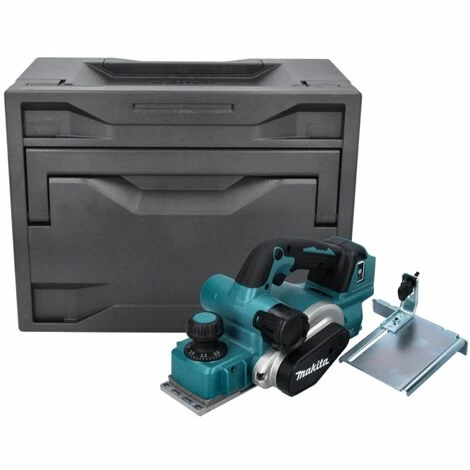 Makita DKP 181 ZX Akku Hobel Falzhobel 82 Mm 18 V Brushless + Makbox - Ohne Akku, Ohne Ladegerät – Bild 3
