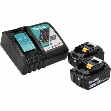 Makita DMP 181 RG Akku Kompressor 18 V 11,1 Bar + 2x Akku 6,0 Ah + Ladegerät – Bild 5