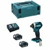 Schlagschrauber MAKITA DTD154RTJ (2 X 5,0 Ah + DC18RC + MAKPAC 2)