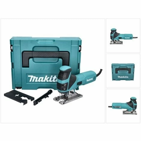 Makita 4351 FCTJ Pendelhubstichsäge 720W + 6 Tlg. Sägeblattset + Makpac