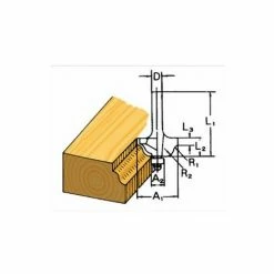 Makita Fräser Profil 6mm - D-09581