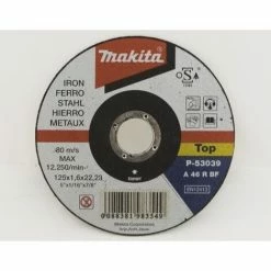MAKITA DISC TRON ONNER 125 X 1,6 MM STAHL DE P 53039