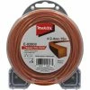 Makita Mähfaden "Square Trim" Ø 2,4 Mm - 15 M - Orange