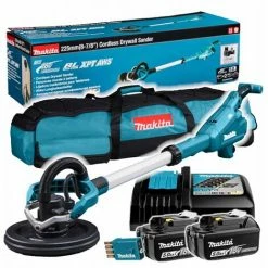 MAKITA DSL801RTEU Akku Langhalsschleifer 18V Mit AWS (2x5.0Ah Tasche)