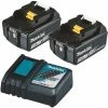 Makita Power Source Kit 18V Mit 2x BL1830B Akku 3,0Ah + DC18RC Ladegerät LXT