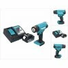 Makita DHG 180 RG1 Akku Heißluftgebläse 18 V 550 °C + 1x Akku 6,0 Ah + Ladegerät
