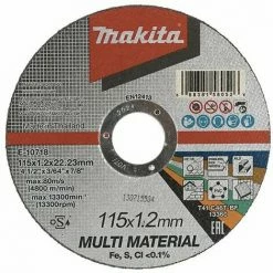 Universal-Trennscheibe 115x22,23x1,2mm Makita E-10718