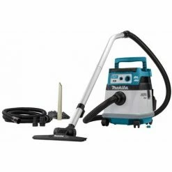 MAKITA 2x18V Akku-Staubsauger DVC157LZX3 | 15L Trocken |ohne Akku Ohne Ladegerät Inkl. AWS Funk-Adapter W