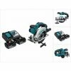 Makita DSS 610 RT Akku Handkreissäge 18 V 165 Mm + 2x Akku 5,0 Ah + Ladegerät