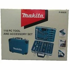 MAKITA P-90635 118ST. SCHLÜSSEL- UND NETZSTECKDOSEN-SATZ