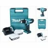 Makita DF 488 DWE Akku Bohrschrauber 18 V 42 Nm G-Serie + 2x Akku 1,5 Ah + Ladegerät + Koffer