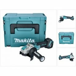 Makita DGA 521 ZX1J Akku Winkelschleifer 18 V 125 Mm X-LOCK Brushless + Makpac - Ohne Akku, Ohne Ladegerät