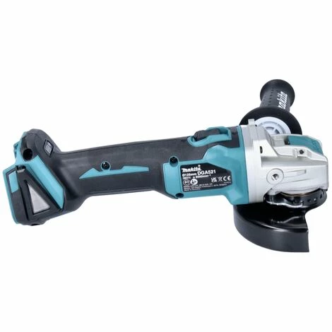Makita DGA 521 ZX1J Akku Winkelschleifer 18 V 125 Mm X-LOCK Brushless + Makpac - Ohne Akku, Ohne Ladegerät – Bild 5