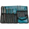 13-tlg. Bohrer- Und Meißel-Set Silber Makita