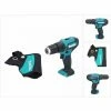 Makita HP 333 DZ Akku Schlagbohrschrauber 12 V 30 Nm + Holster - Ohne Akku, Ohne Ladegerät
