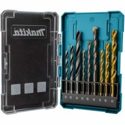 Makita D-71962 Sentille Des Bohrers Von 9 Stück Stein / Holz / Metall